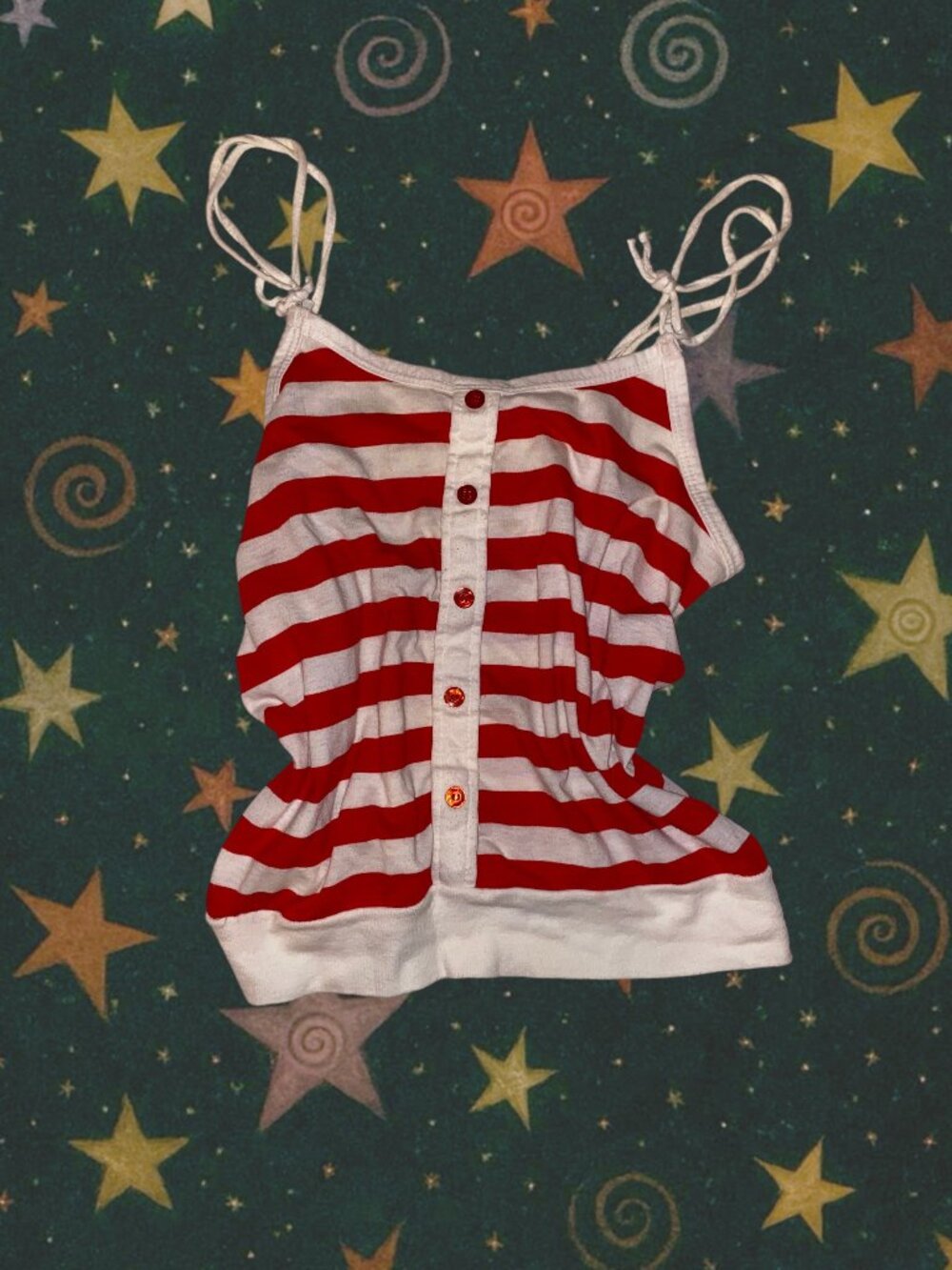 Vintage Striped Tank Top - Picture 1 of 4
